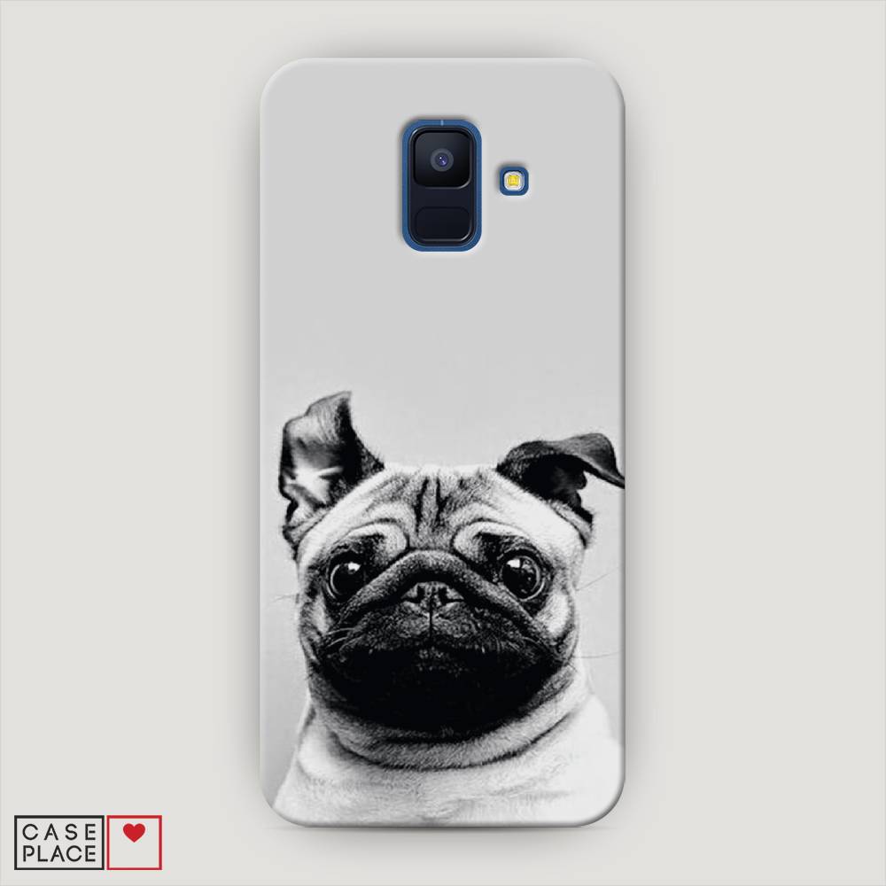 

Чехол Awog "Ушастый мопс" для Samsung Galaxy A6