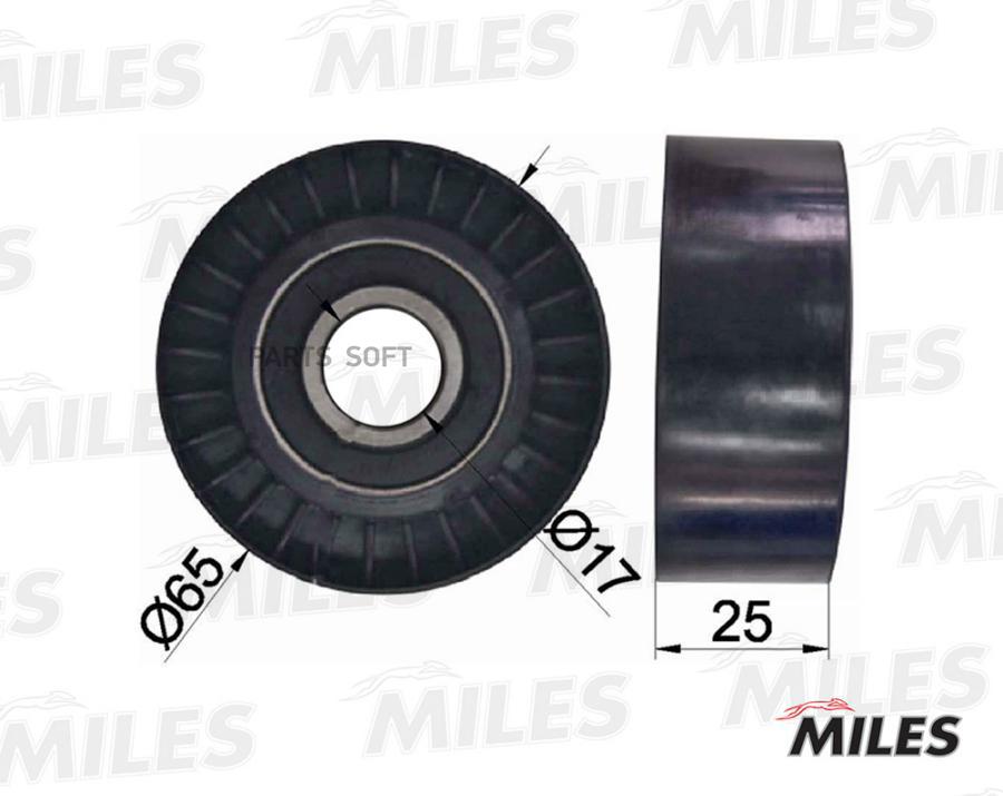 

Ролик ремня приводного PEUGEOT 206/307/406 2.0/2.2 AG03094