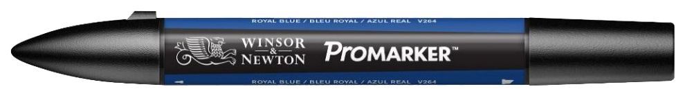 

Маркер спиртовой WINSOR&NEWTON Promarker V264 синий королевский
