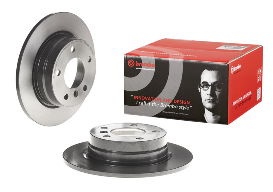 

Диск тормозной задн, BMW: 3 316 i/318 i/318 is/318 tds/320 i/325 i/325 td/325 tds 90-98, BREMBO 08.5366.21