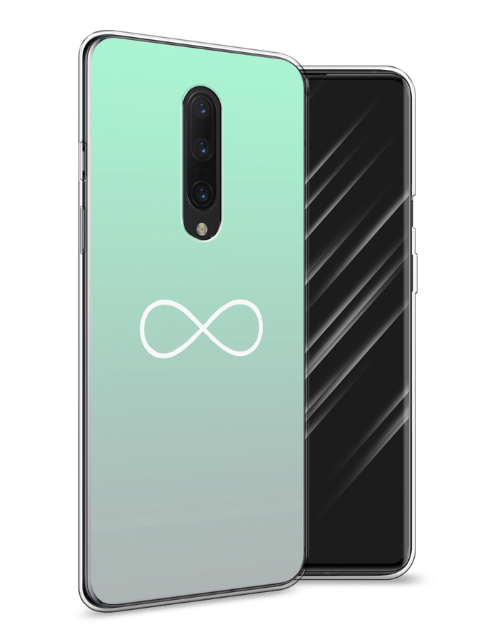 

Чехол Awog на OnePlus 8 / ВанПлас 8 "Бесконечность от Тиффани", Голубой, 151250-4