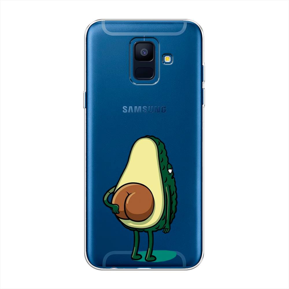 

Чехол Awog на Samsung Galaxy A6 "Попа авокадо", Зеленый;коричневый;прозрачный, 25950-10