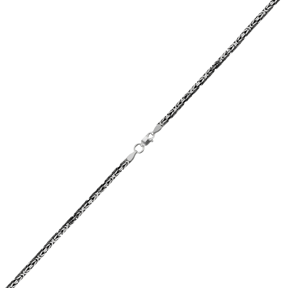 Цепочка из серебра 60 см Вознесенский ювелирный завод ВКГч-60