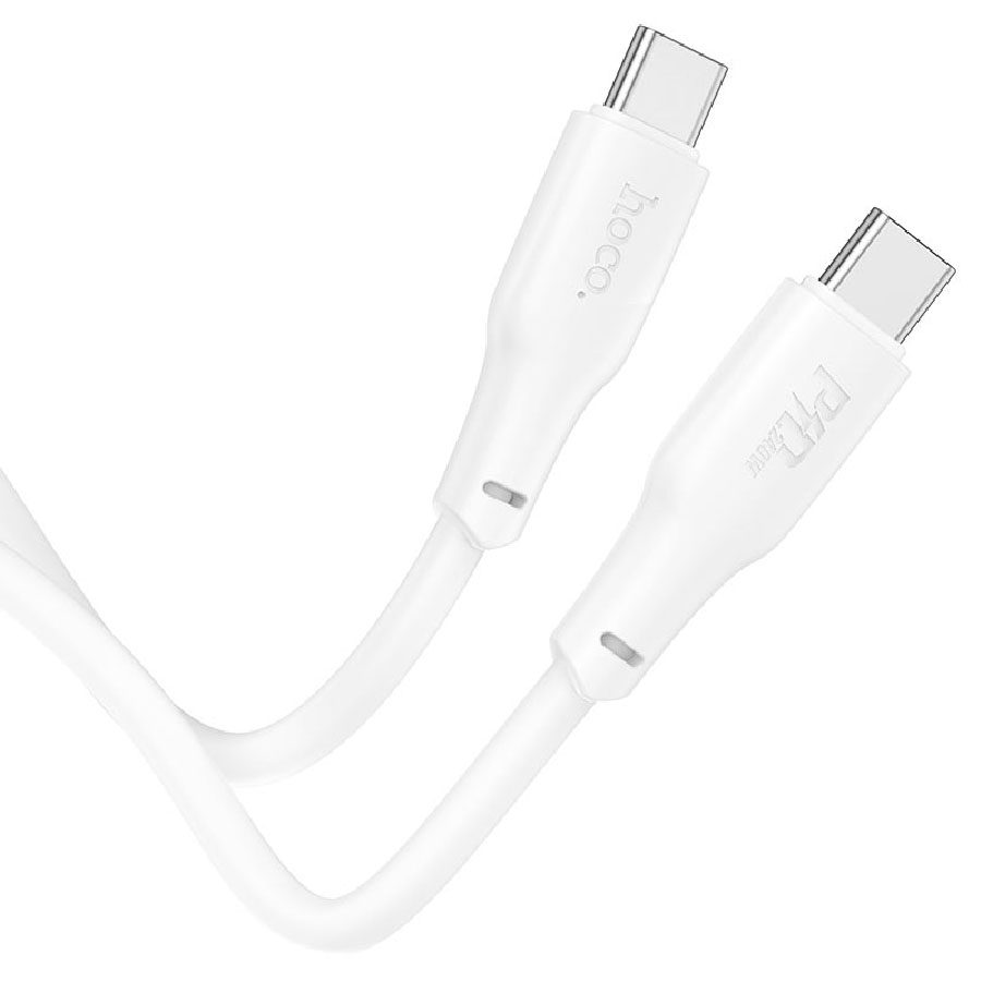 

Кабель Hoco X93 Force Fast Charging Type-C to Type-C, до 240W, 2м белый, X93