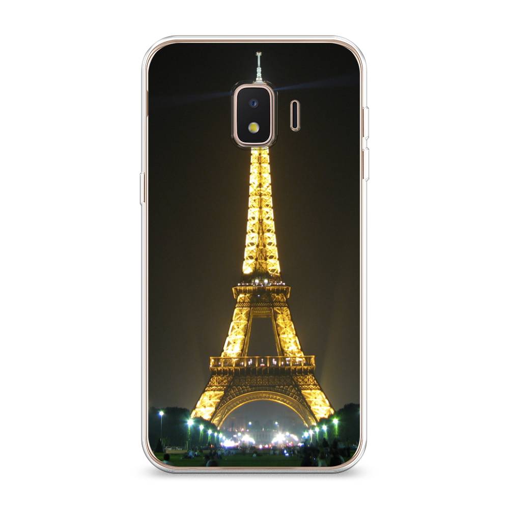

Чехол на Samsung Galaxy J2 Core (2020) "Париж 2", Желтый;серый, 2100550-2