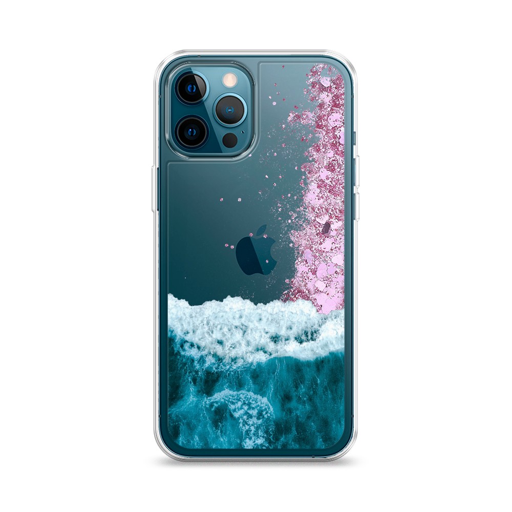 

Жидкий чехол с блестками "Морская пучина" на Apple iPhone 12 Pro, 12894-1