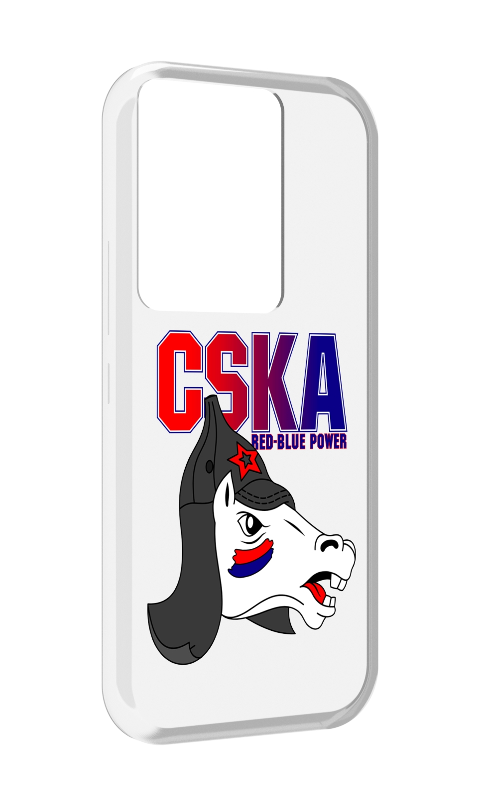 

Чехол MyPads ФК ЦСК лошадка россия для Itel Vision 3 Plus / Itel P38 Pro, Прозрачный, Tocco