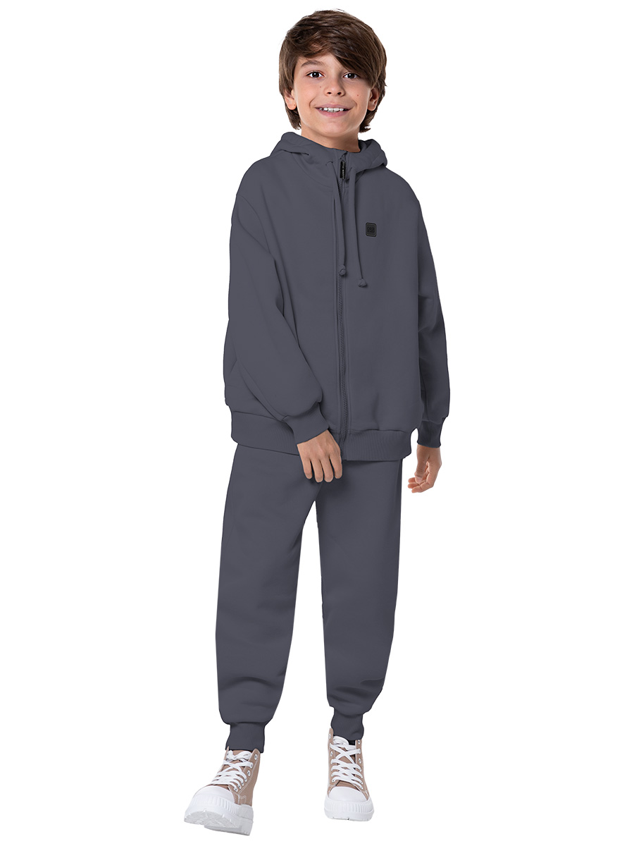 

Костюм спортивный детский NIKASTYLE 7т13324, серый, 134, 7т13324