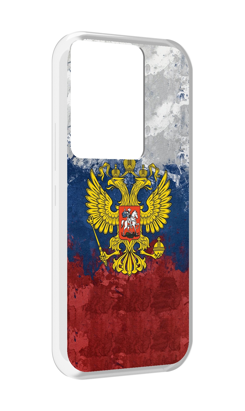 

Чехол MyPads герб-России для Itel Vision 3 Plus / Itel P38 Pro, Прозрачный, Tocco