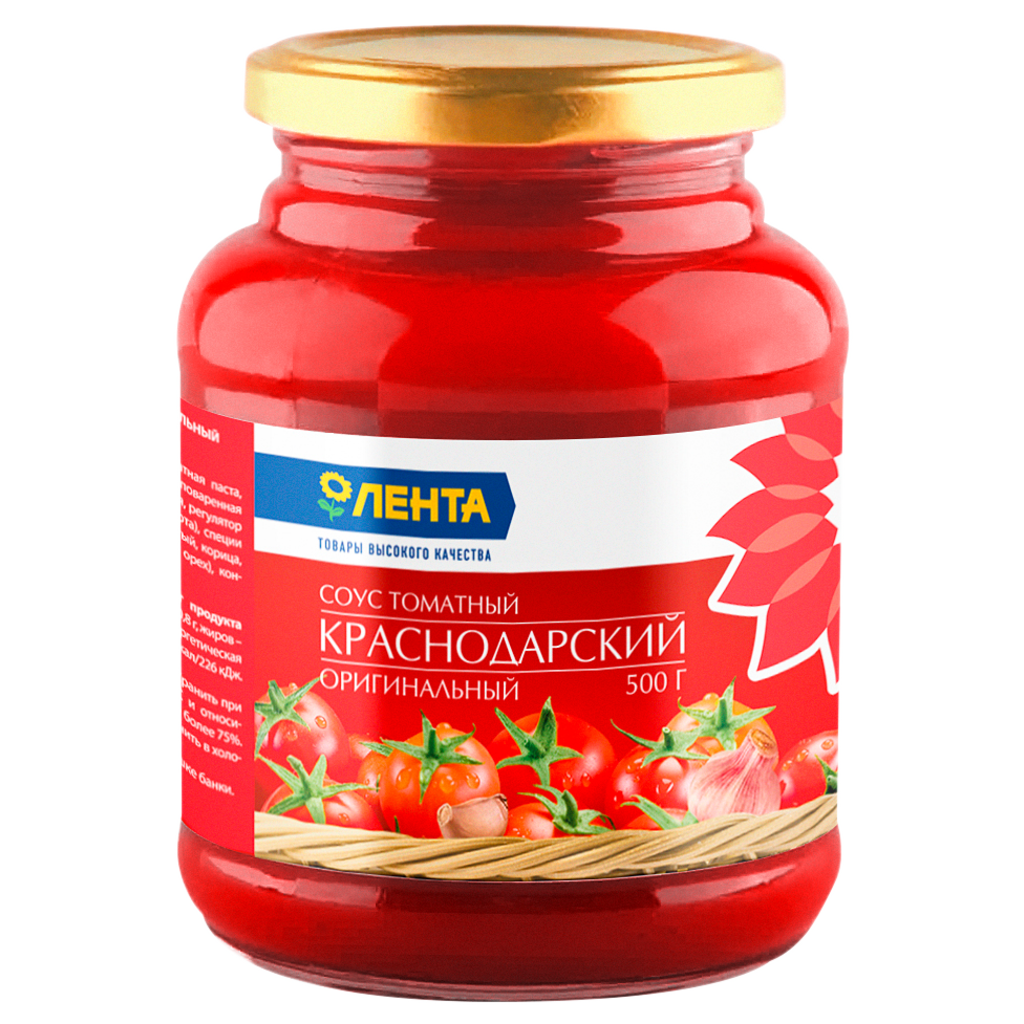Соус Лента Краснодарский томатный 500 г