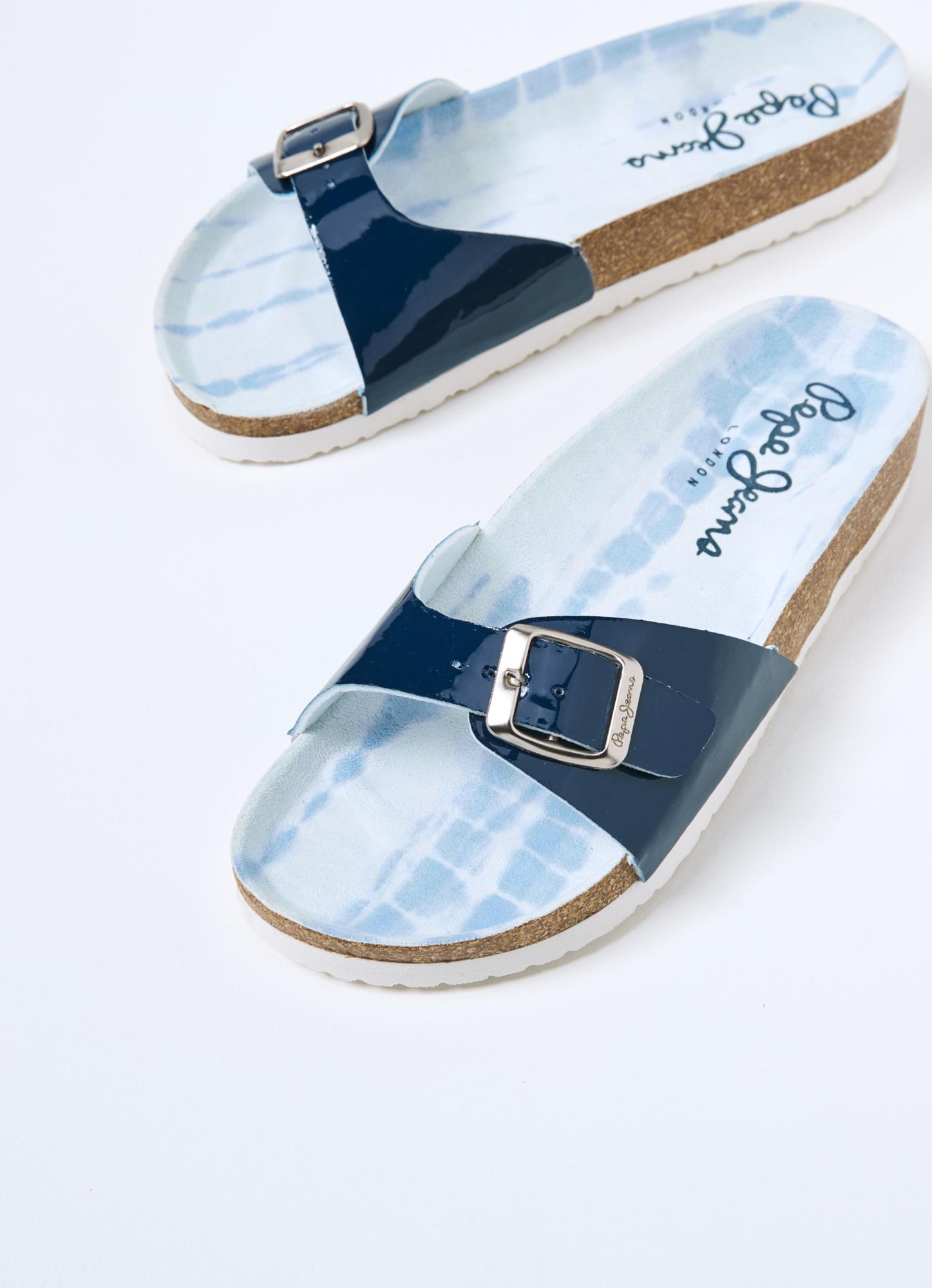 

Шлепанцы женские Pepe Jeans London OBAN TIE DYE s_PLS90558 синие 37 EU, OBAN TIE DYE s_PLS90558