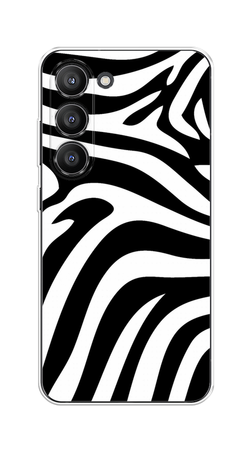

Чехол на Samsung Galaxy S23 5G "Полоски зебры", Черный;белый;бежевый, 2107350-1