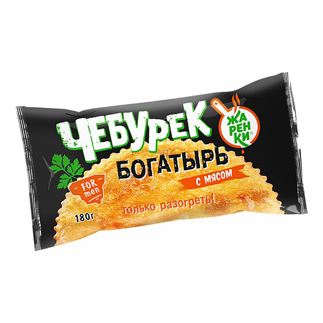 

Чебурек Морозко Жаренки Богатырь с мясом 180 г