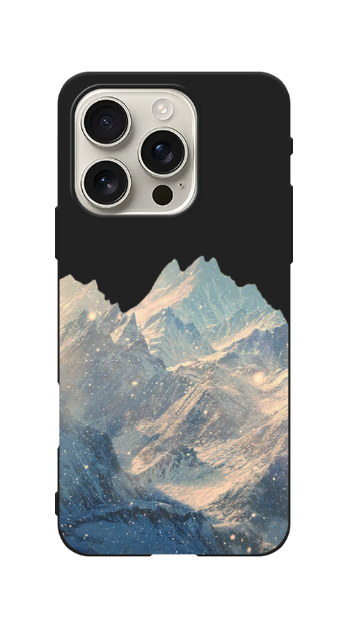 

Чехол Awog на Apple iPhone 16 Pro "Горы арт 2", Серый, 16252-1