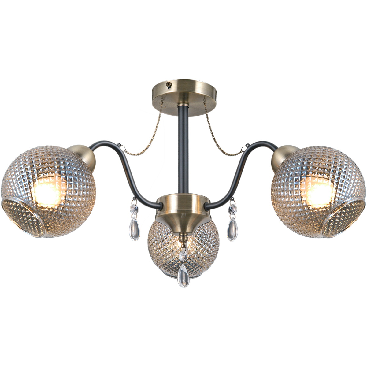 

Люстра потолочная illumico IL0432-3CSQ-29 AB BK