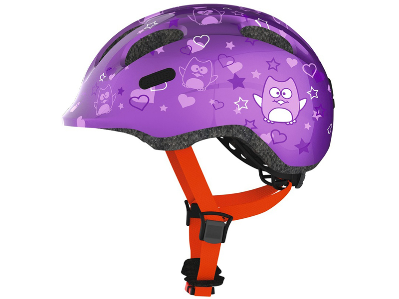 фото Велосипедный шлем abus smiley 2.0, purple stars, s