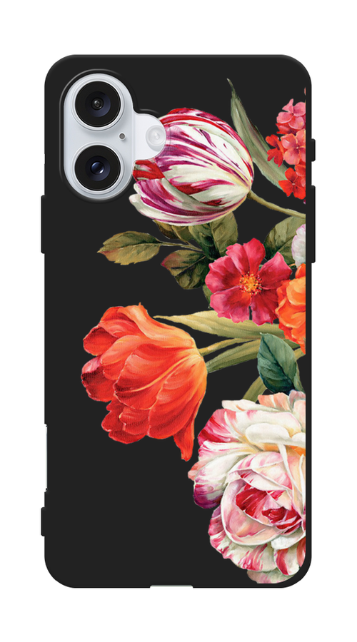 

Чехол Awog на Apple iPhone 16 Plus "Весенний букет", Красный;розовый;зеленый, 16152-1