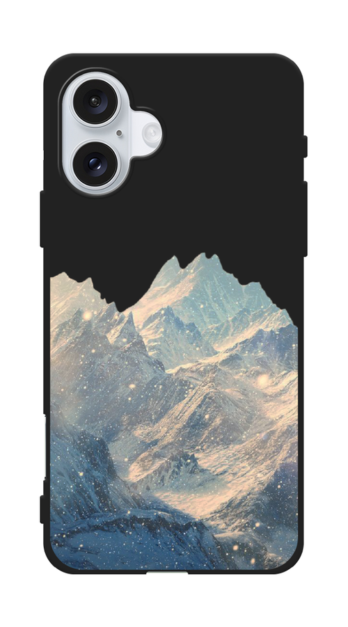 

Чехол Awog на Apple iPhone 16 Plus "Горы арт 2", Серый, 16152-1