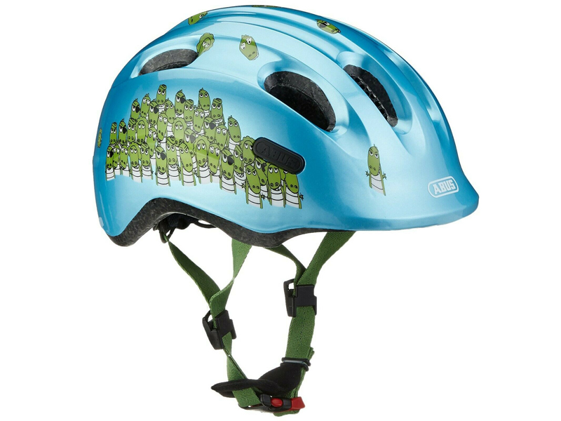 Велосипедный шлем Abus Smiley 2.0, blue crocodiles, S