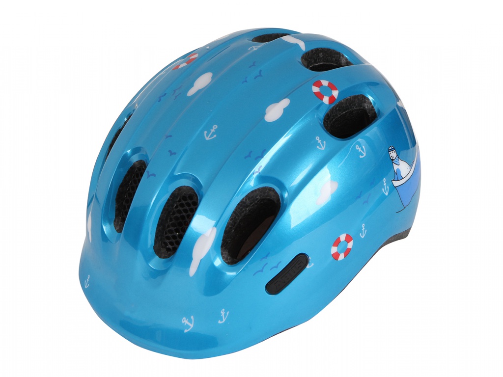 фото Велосипедный шлем abus smiley 2.0, turquoise sailor, m
