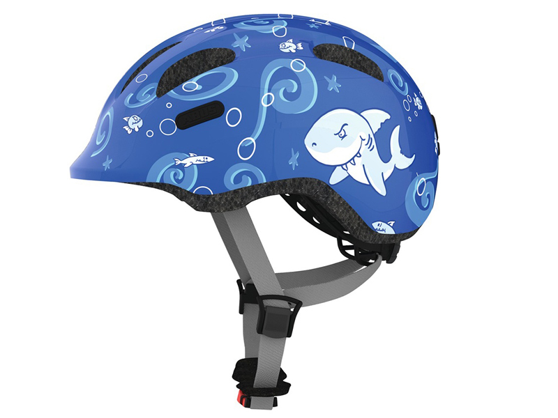 фото Велосипедный шлем abus smiley 2.0, blue sharks, m