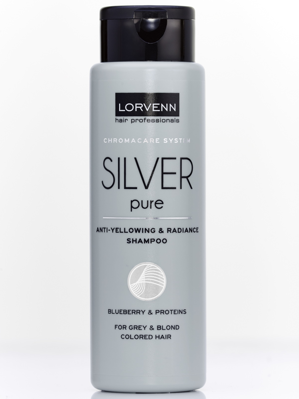 фото Шампунь silver pure для блондированных волос lorvenn hair professionals 300 мл