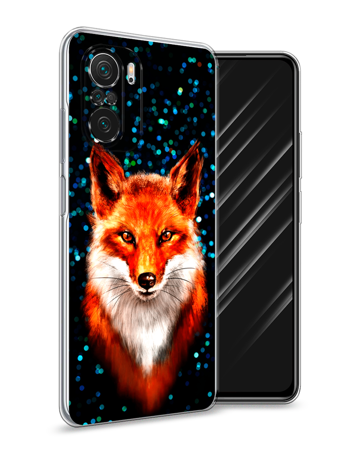 

Чехол Awog на Poco F3/Redmi K40/Mi 11i "Волшебная лиса", Разноцветный, 312650-1
