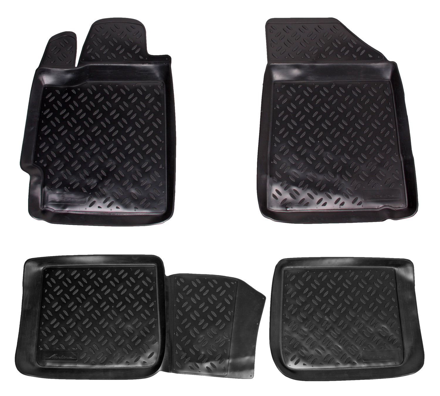 фото Ковры для toyota camry 4 шт., выс.борт, полимер. airline acm-ps-82