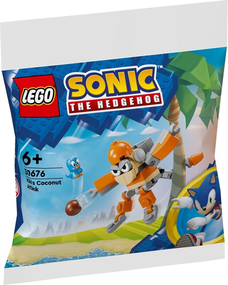 Конструктор Lego 30676 Sonic the Hedgehog Кокосовая атака Кики 42 детали Дания