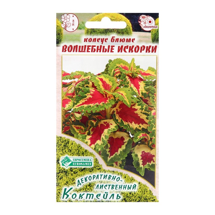 

Семена Колеус блюме "Волшебные Искорки", 10 шт (2 шт.)
