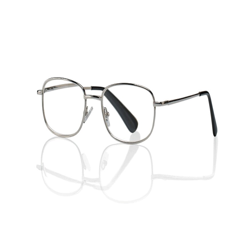 Купить Очки корригирующие Кемнер Оптикс металлические круглые для чтения +3, 5 серебристые, Kemner Optics