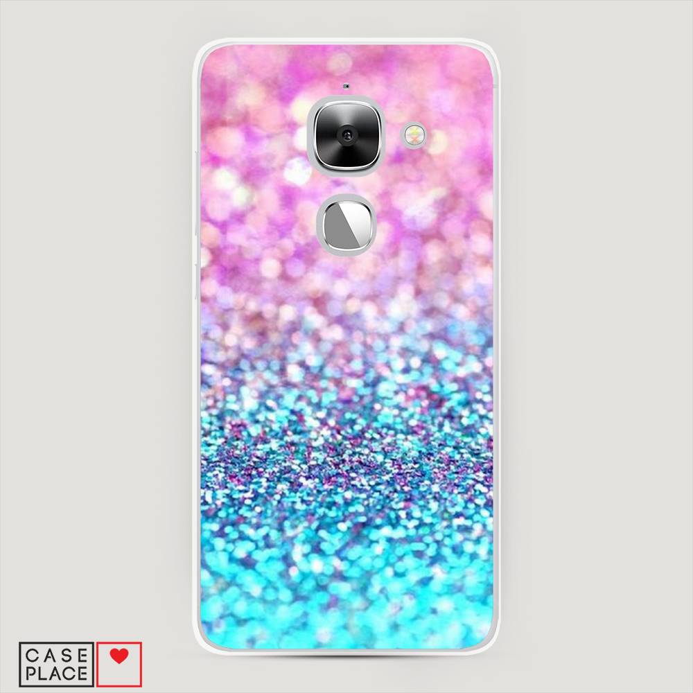 

Чехол Awog "Розово-голубые глиттеры рисунок" для LeEco Le 2/2 pro