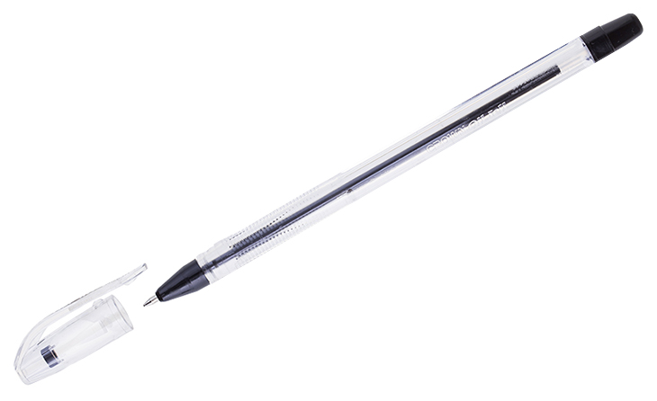 Ручка шариковая Crown Oil Jell, черная, 0,7 мм, 1 шт.