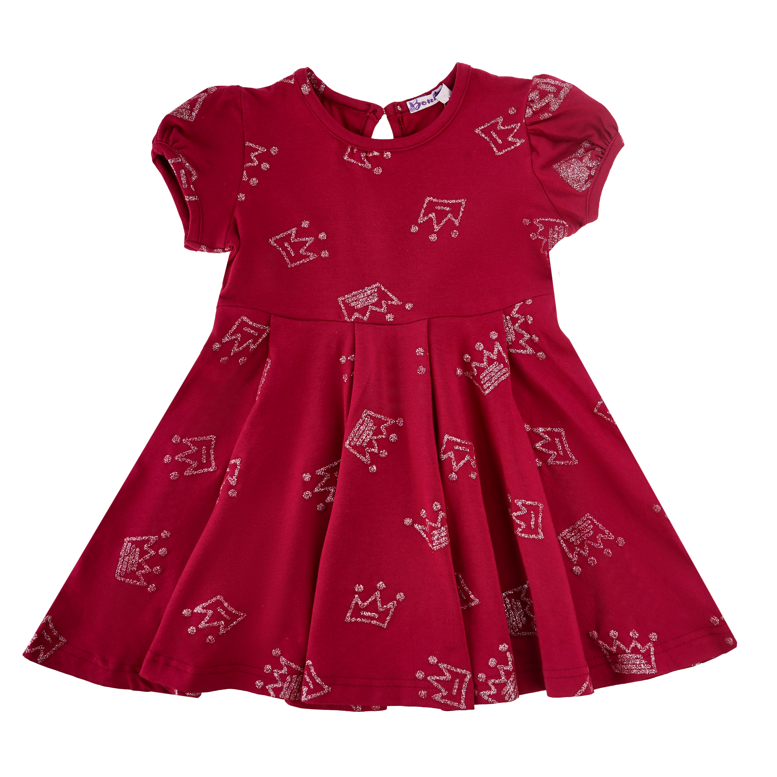 фото Платье детское bonito kids op372 цв. бордовый р. 98