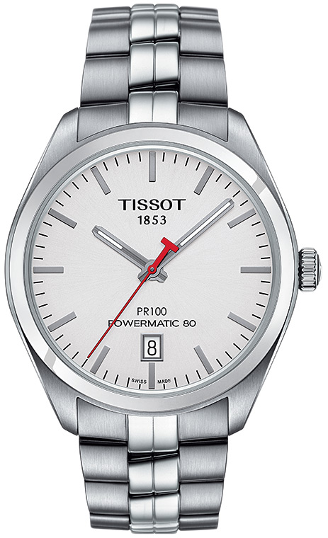 

Наручные часы мужские Tissot T101.PR 100 Powermatic 80 T101.407.11.011.00, T101.PR 100 Powermatic 80 Asian Games Edition T101.407.11.011.00