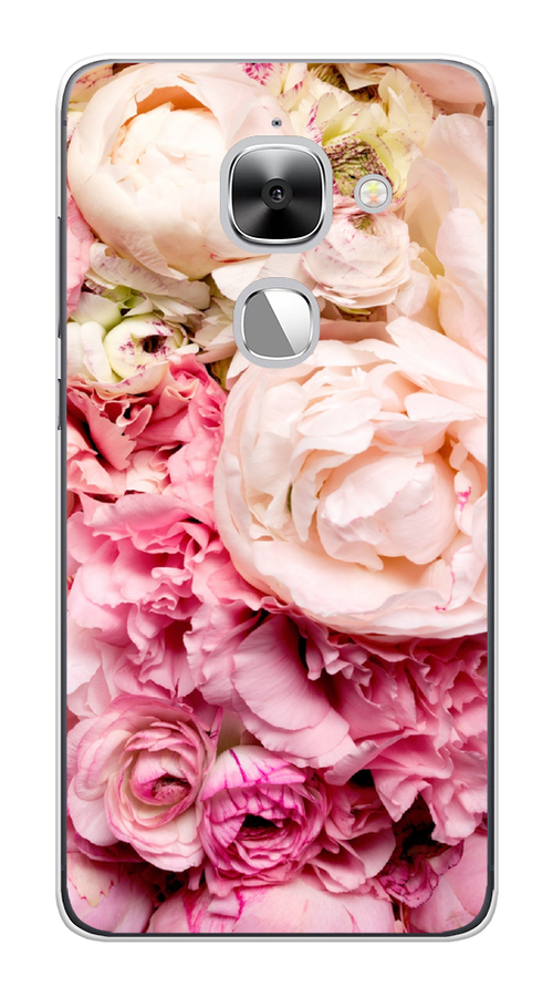 

Чехол Awog на LeEco Le 2/2 Pro / Лееко Ле 2/2 Про "Пионы яркие", Розовый, 140150-8