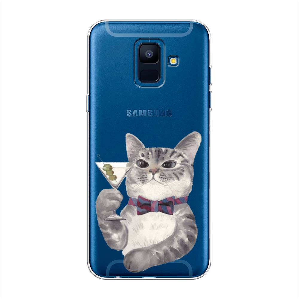 

Чехол Awog "Кот джентльмен" для Samsung Galaxy A6