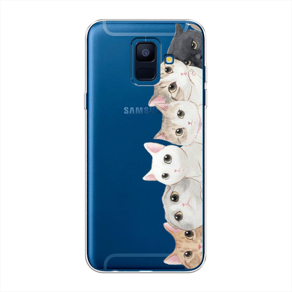 

Чехол Awog "Котики" для Samsung Galaxy A6