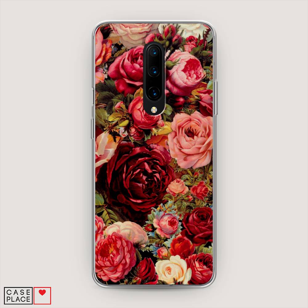 

Чехол Awog на OnePlus 8 / ВанПлас 8 "Розы винтажные", 151250-8
