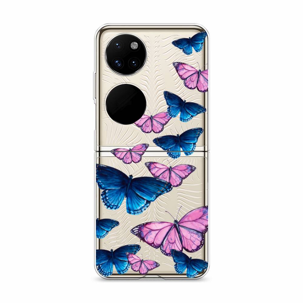 

Чехол Awog "Полет бабочек" для Huawei P50 pocket