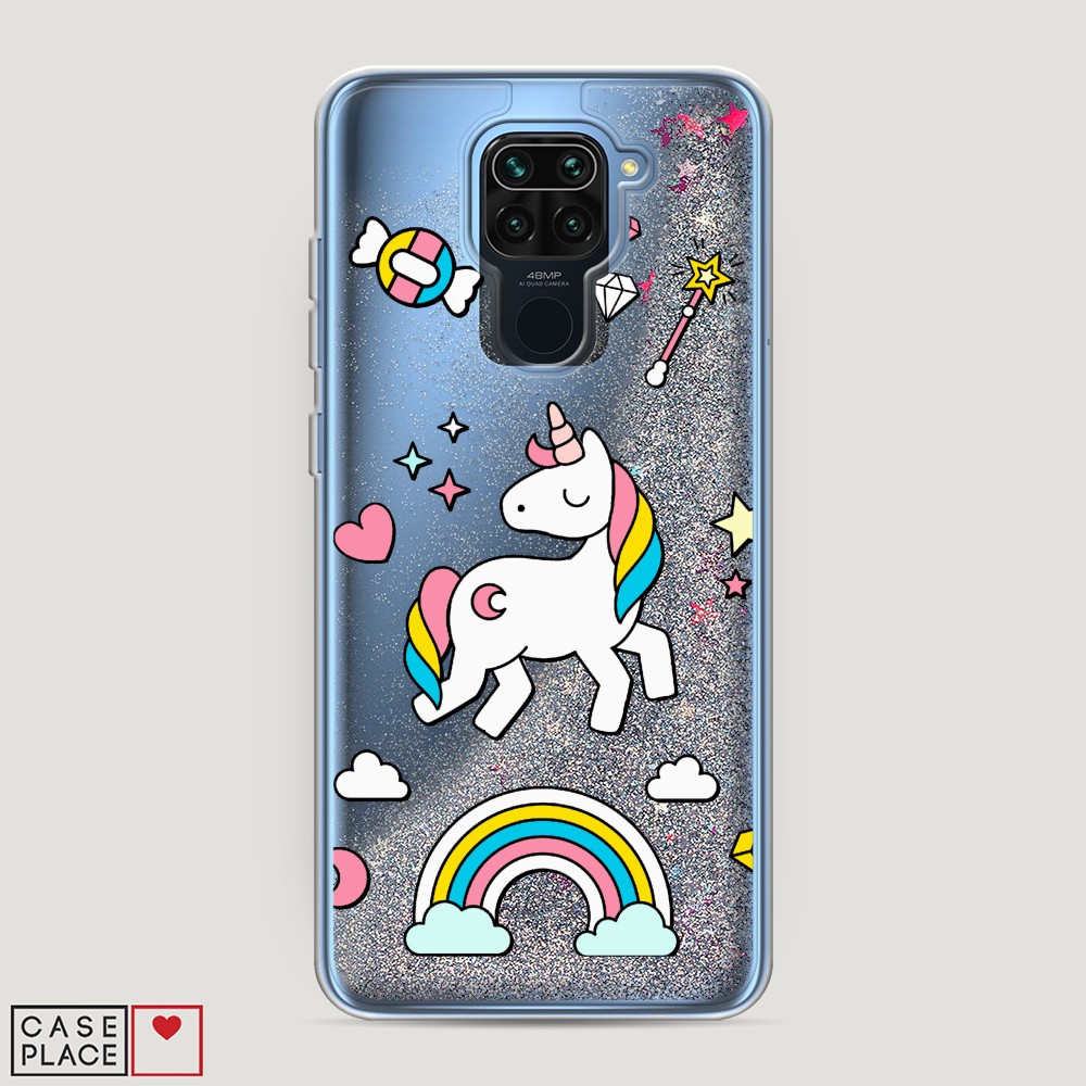 

Чехол Awog на Xiaomi Redmi 10X 4G/Note 9 "Принцесса единорог", 38291-1