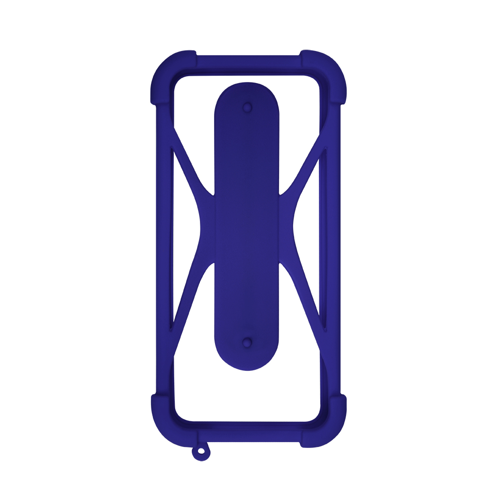 фото Чехол-бампер olmio универсальный для смартфонов #1, р. 4.5"-6.5", синий