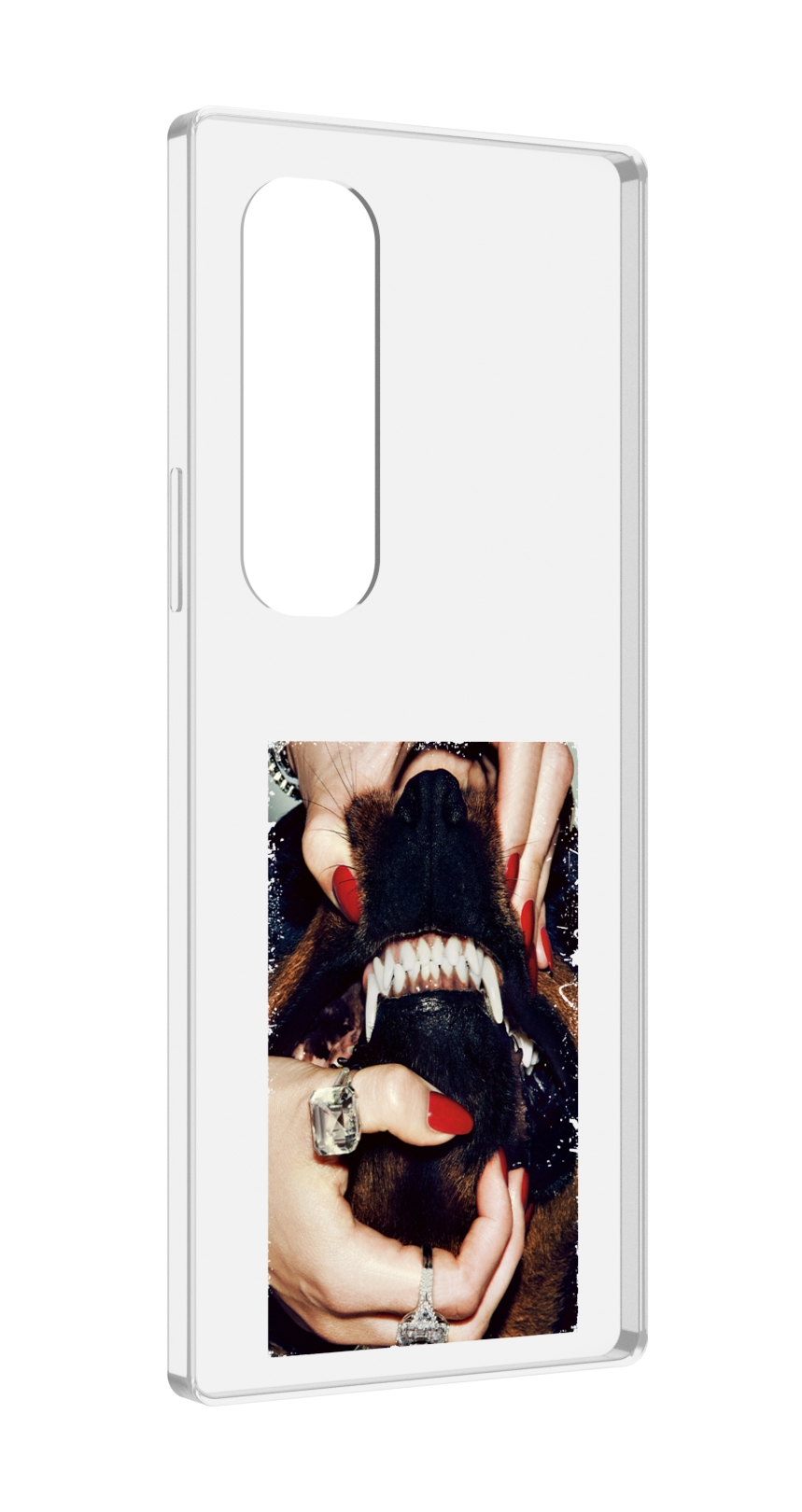 

Чехол MyPads маникюр для Samsung Galaxy Z Fold 4 (SM-F936), Прозрачный, Tocco