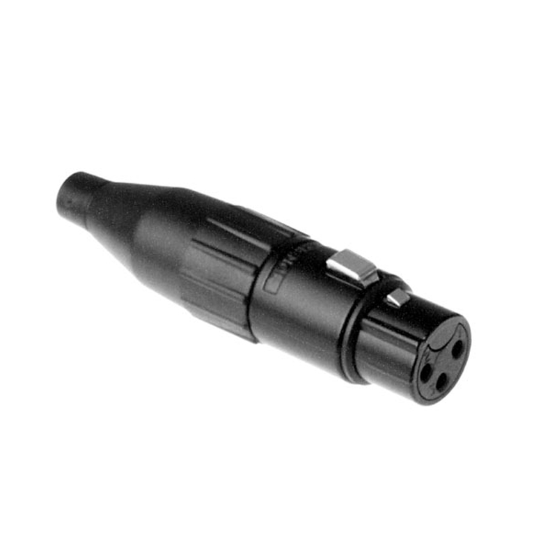 

Разъем XLR (Мама) Amphenol AX3FB, Черный, AX3FB