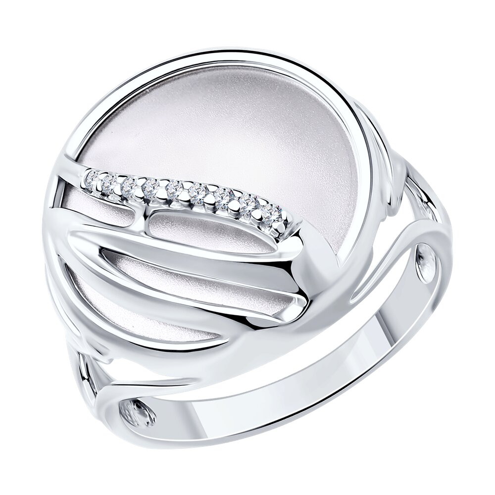 

Кольцо из серебра р. 18 Diamant 94-110-01623-1, фианит, 94-110-01623-1