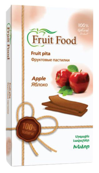

Пастилки Fruit Food фруктовые из яблока 90 г