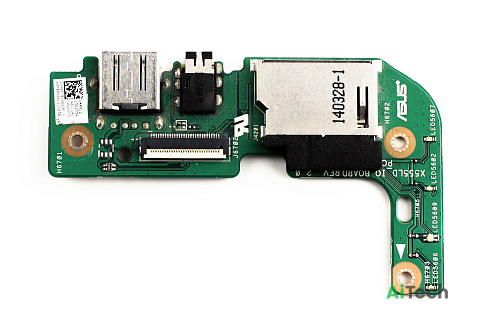 

Разъем USB 139 ASUS X555 на плате