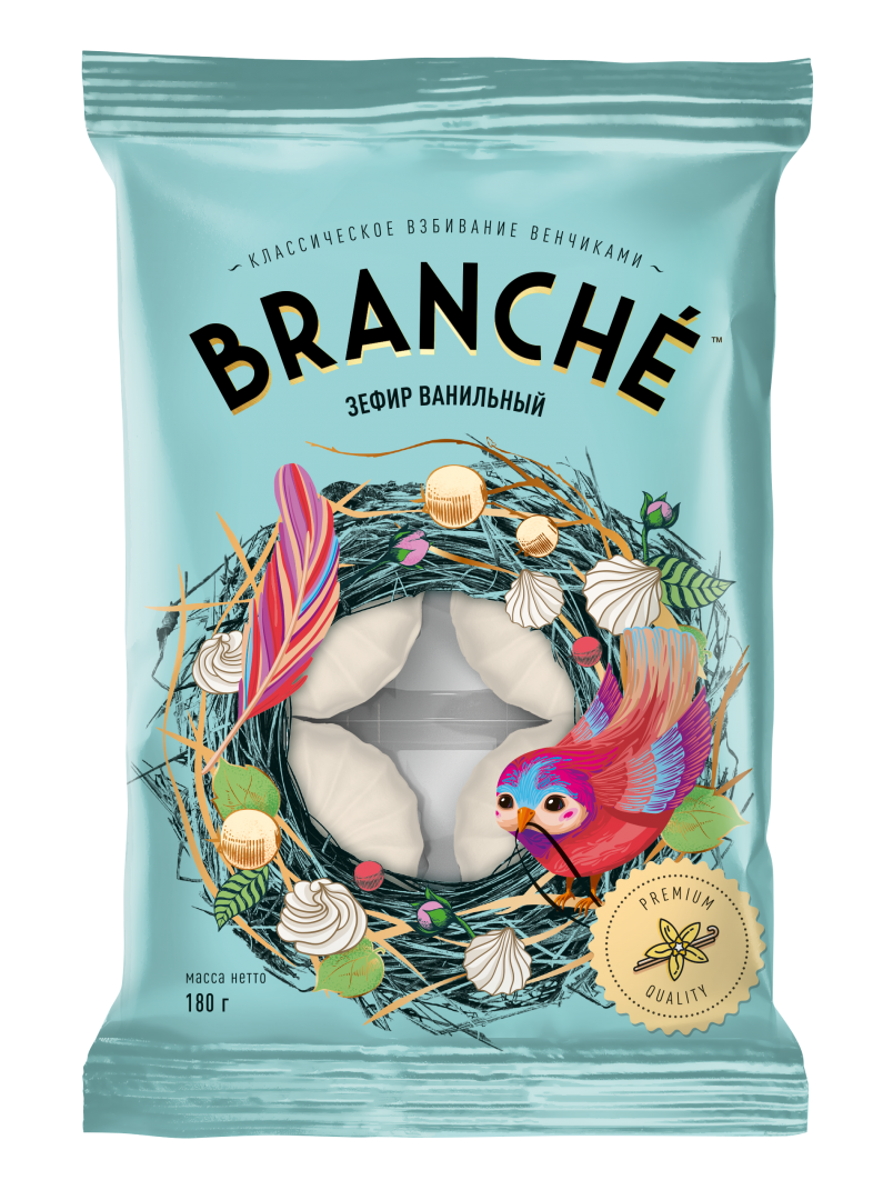 

Зефир Branche ванильный 180 г