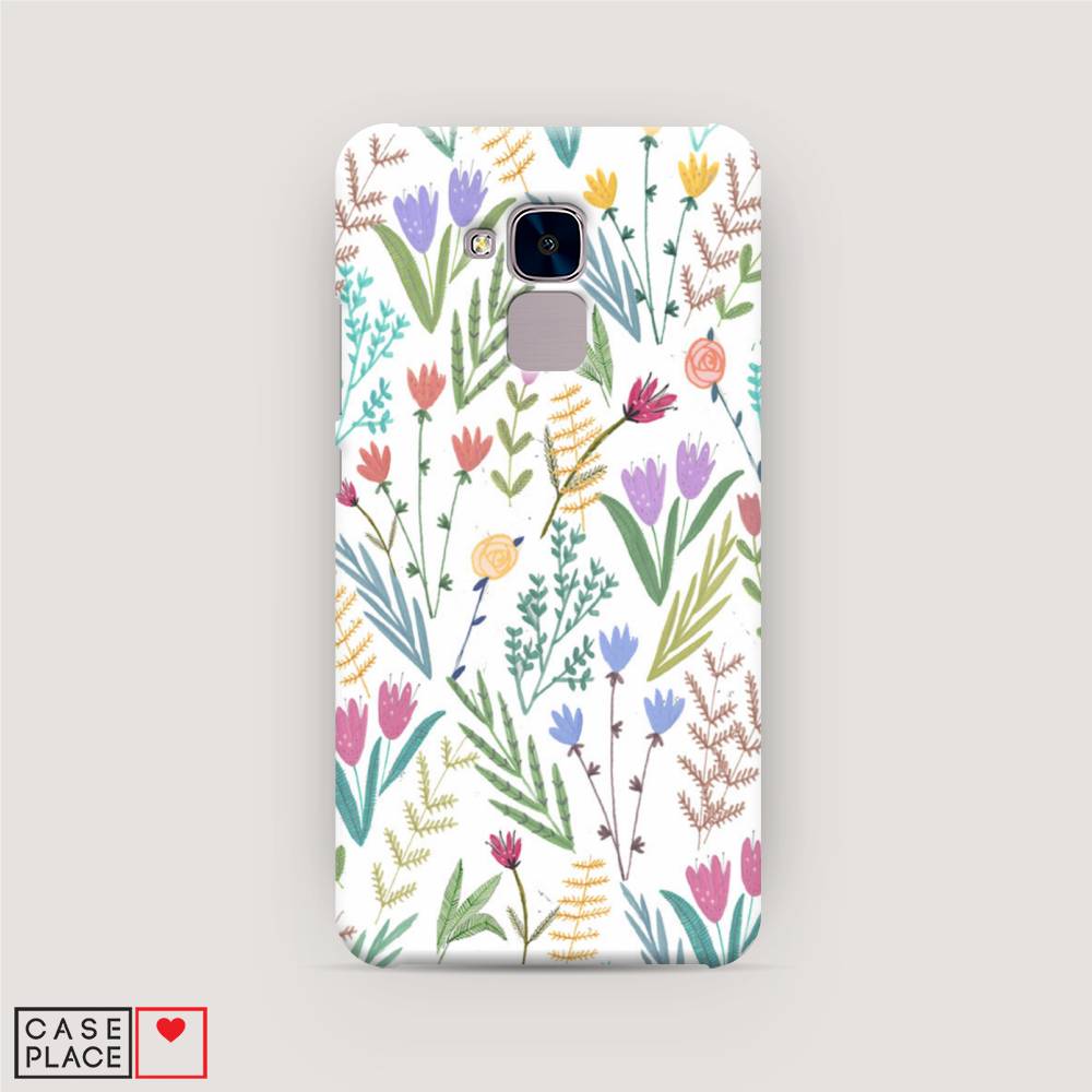 

Чехол Awog "Полевые цветы рисунок" для Honor 5C, 60420-6