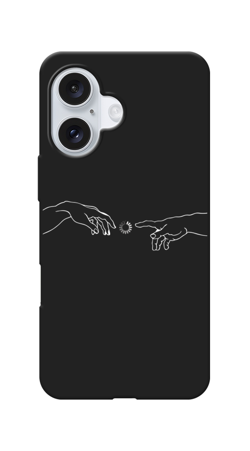 

Чехол Awog на Apple iPhone 16 "Загрузка творения", Белый;серый;прозрачный, 16052-1